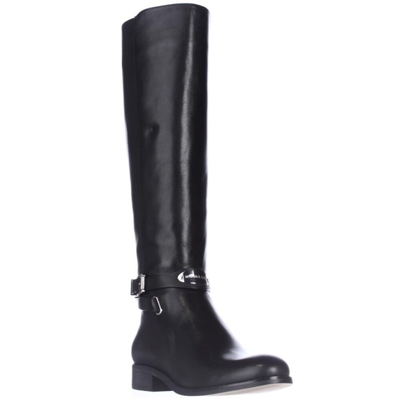 Michael Kors Shoes - Michael Kors Black Arley  Riding Boots